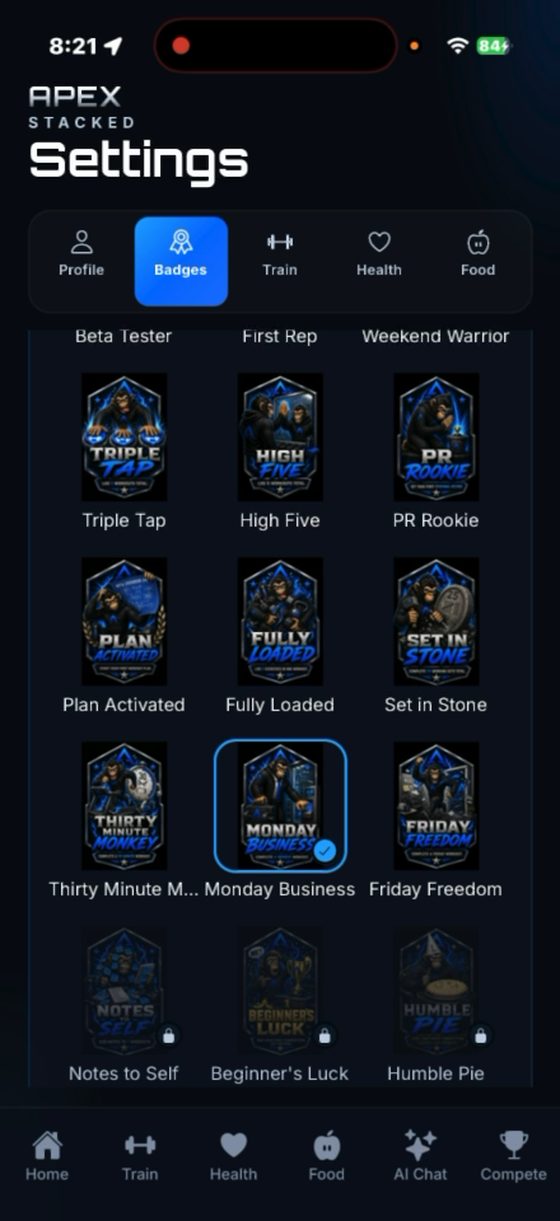 Badge collection